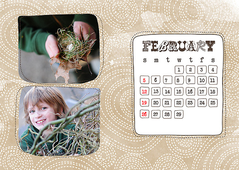 Il calendario che ho preparato per me stessa.