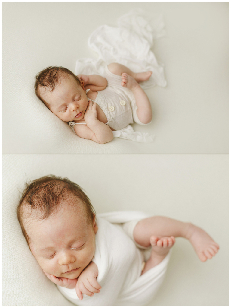 ritratto fotografico neonato in studio fotografico specializzato per neonati COLLAGE 7